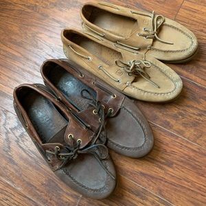 Sperry Topsider Boat shoe lot of 2